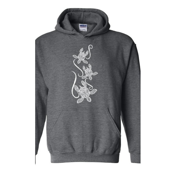 IWPF - Mens Plus Sweatshirts and Hoodies - Sea Turtles Hawaii