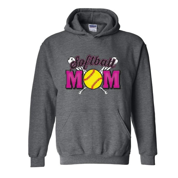 IWPF - Mens Plus Sweatshirts and Hoodies - Softball Mom