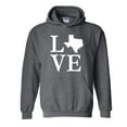 thumbnail image 1 of IWPF - Mens Plus Sweatshirts and Hoodies - Texas Flag, 1 of 5