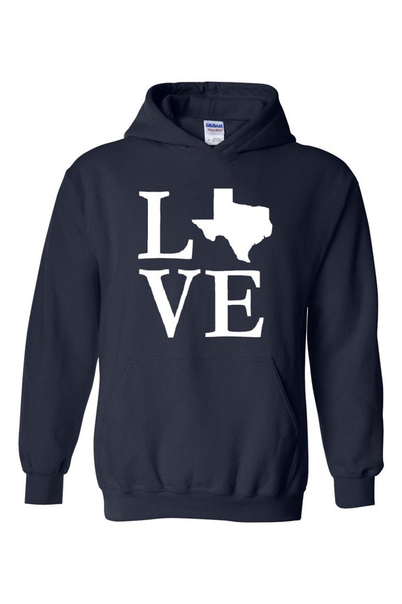 - Mens Plus Sweatshirts and Hoodies - Texas Flag