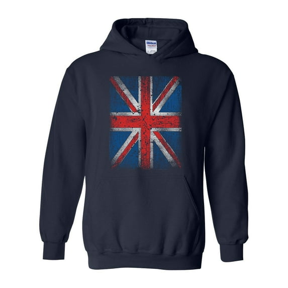 IWPF - Mens Plus Sweatshirts and Hoodies - Union Jack British Flag
