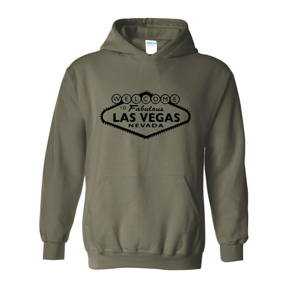 IWPF - Mens Plus Sweatshirts and Hoodies - Welcome to Las Vegas Nevada
