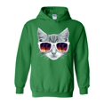 thumbnail image 1 of IWPF - Mens Plus Sweatshirts and Hoodies, up to Size 5XL - Kitty, 1 of 5