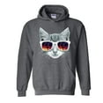 thumbnail image 1 of IWPF - Mens Plus Sweatshirts and Hoodies, up to Size 5XL - Kitty, 1 of 5