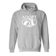 thumbnail image 1 of IWPF - Mens Sweatshirts and Hoodies - Adopt Animal Rescue, 1 of 5