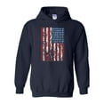 thumbnail image 1 of IWPF - Mens Sweatshirts and Hoodies - American Flag 4th of July, 1 of 5