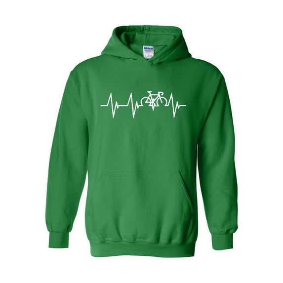 IWPF - Mens Sweatshirts and Hoodies - Bicycle Heartbeat