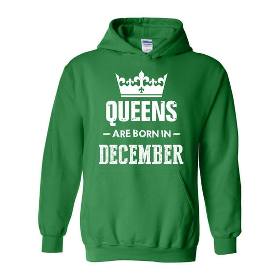 IWPF - Mens Sweatshirts and Hoodies - Birthday Gift Queens Are Born in December