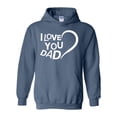 thumbnail image 1 of IWPF - Mens Sweatshirts and Hoodies - Dad I Love You, 1 of 5