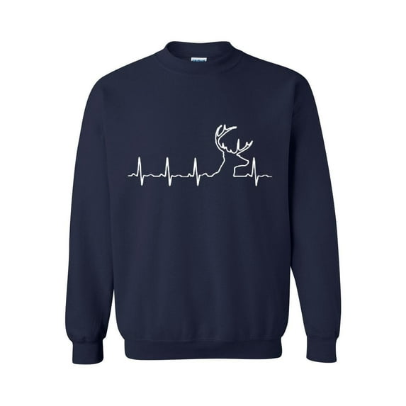 IWPF - Mens Sweatshirts and Hoodies - Deer Heartbeat