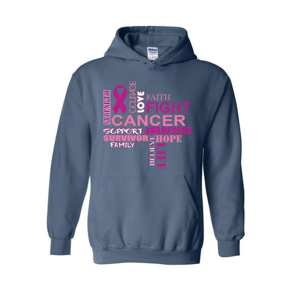 IWPF - Mens Sweatshirts and Hoodies - Fight Breast Cancer