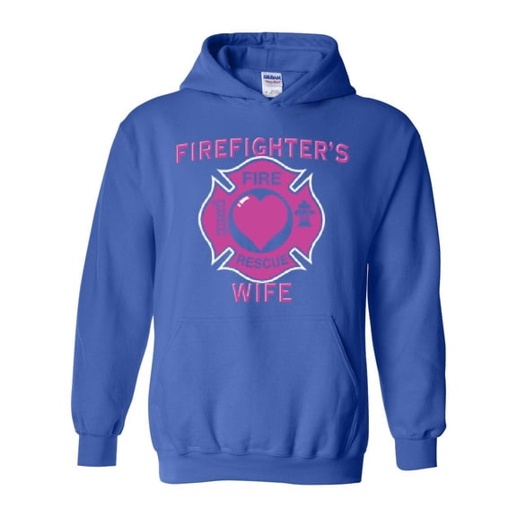 IWPF - Mens Sweatshirts and Hoodies - Firefighter`s Wife