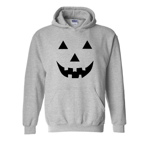 IWPF - Mens Sweatshirts and Hoodies - Halloween Costume Pumpkin Face