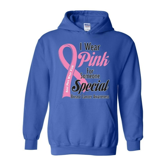 IWPF - Mens Sweatshirts and Hoodies - I Wear Pink for Someone Special