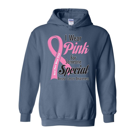 IWPF - Mens Sweatshirts and Hoodies - I Wear Pink for Someone Special