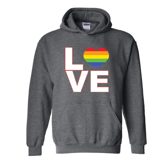 IWPF - Mens Sweatshirts and Hoodies - Love Rainbow