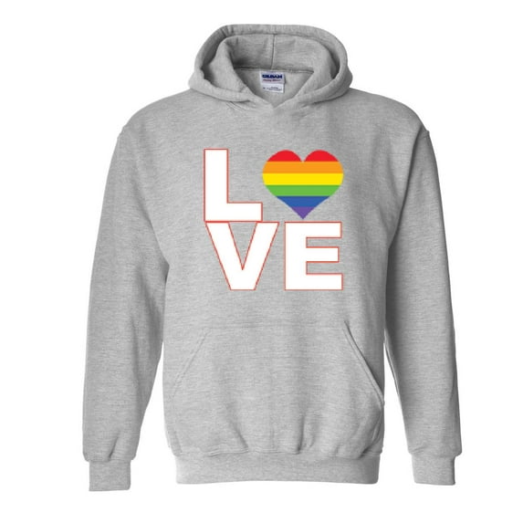 IWPF - Mens Sweatshirts and Hoodies - Love Rainbow