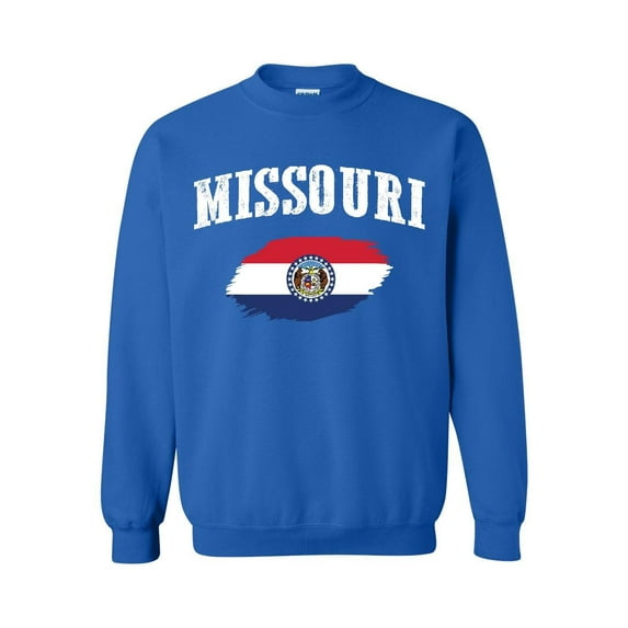 IWPF - Mens Sweatshirts and Hoodies - Missouri Flag