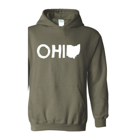 IWPF - Mens Sweatshirts and Hoodies - Ohio Map