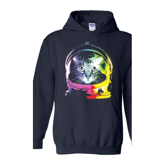 IWPF - Mens Sweatshirts and Hoodies - Space Cat