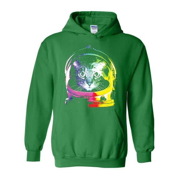 IWPF - Mens Sweatshirts and Hoodies - Space Cat