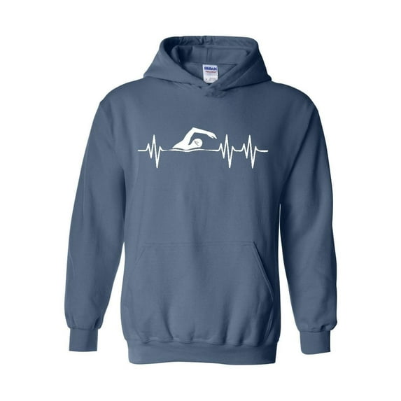 IWPF - Mens Sweatshirts and Hoodies - Swimming Swimmer