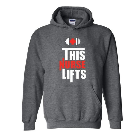 IWPF - Mens Sweatshirts and Hoodies - This Nurse Lifts