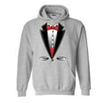 thumbnail image 1 of IWPF - Mens Sweatshirts and Hoodies - Tuxedo Prom Costume, 1 of 5