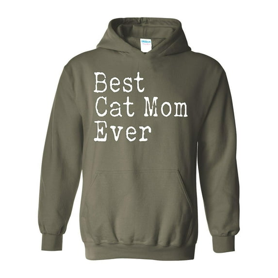 IWPF - Mens Sweatshirts and Hoodies, up to Size 5XL - Best Cat Mom