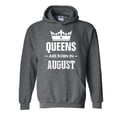 thumbnail image 1 of IWPF - Mens Sweatshirts and Hoodies, up to Size 5XL - Birthday Gift Queens Are Born in August, 1 of 5