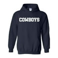 thumbnail image 1 of IWPF - Mens Sweatshirts and Hoodies, up to Size 5XL - Cowboys, 1 of 5