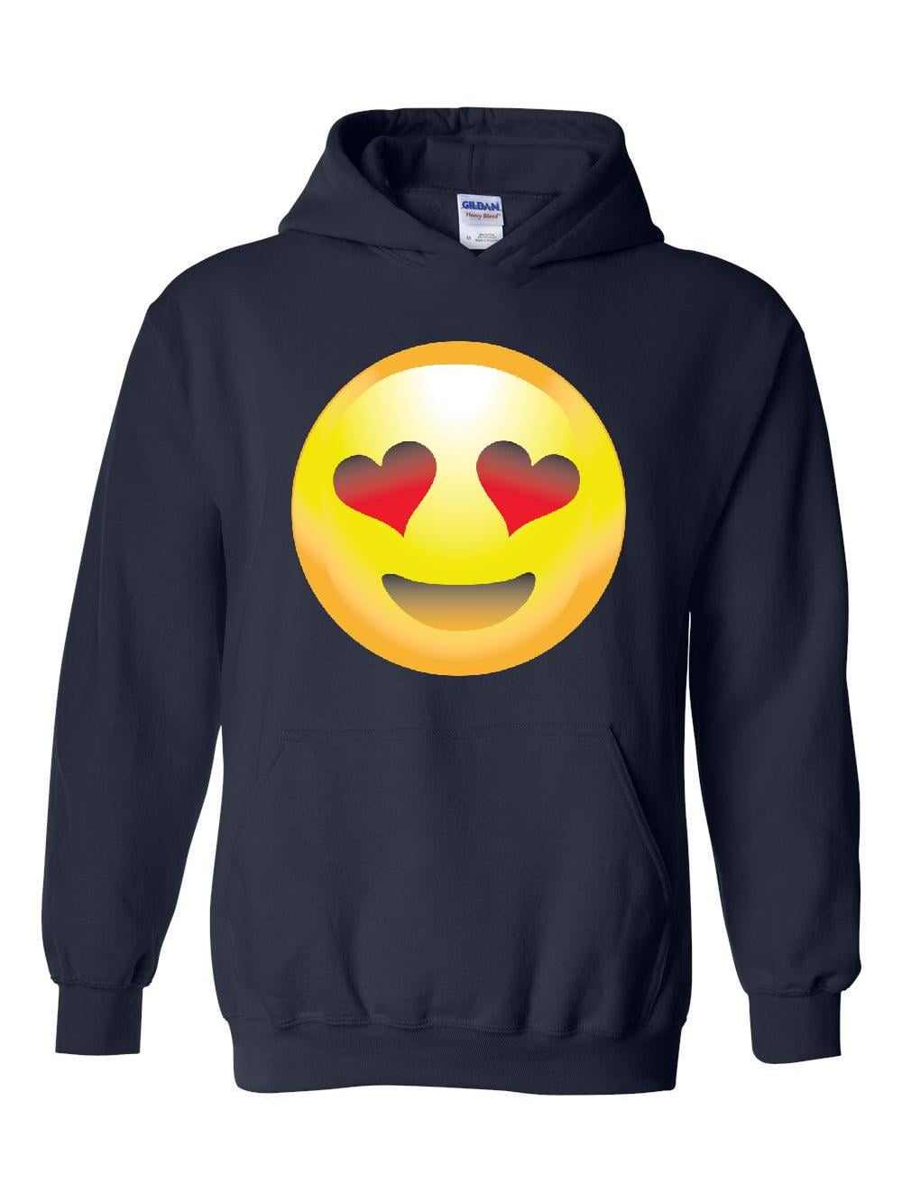 IWPF Mens Sweatshirts and Hoodies, up to Size 5XL Emoji Laughing