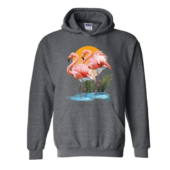 IWPF - Mens Sweatshirts and Hoodies, up to Size 5XL - Flamingo