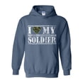 thumbnail image 1 of IWPF - Mens Sweatshirts and Hoodies - I Love My Soldier, 1 of 5