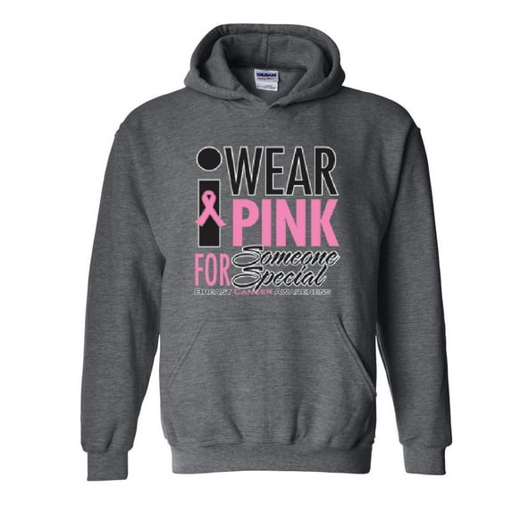 IWPF - Mens Sweatshirts and Hoodies, up to Size 5XL - I Wear Pink for Someone Special