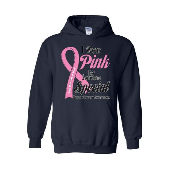 IWPF - Mens Sweatshirts and Hoodies - I Wear Pink for Someone Special