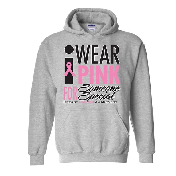 IWPF - Mens Sweatshirts and Hoodies, up to Size 5XL - I Wear Pink for Someone Special