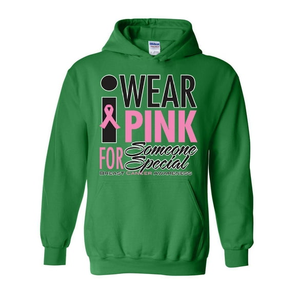 IWPF - Mens Sweatshirts and Hoodies, up to Size 5XL - I Wear Pink for Someone Special