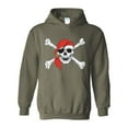 thumbnail image 1 of IWPF - Mens Sweatshirts and Hoodies, up to Size 5XL - Jolly Roger Skull & Crossbones, 1 of 5