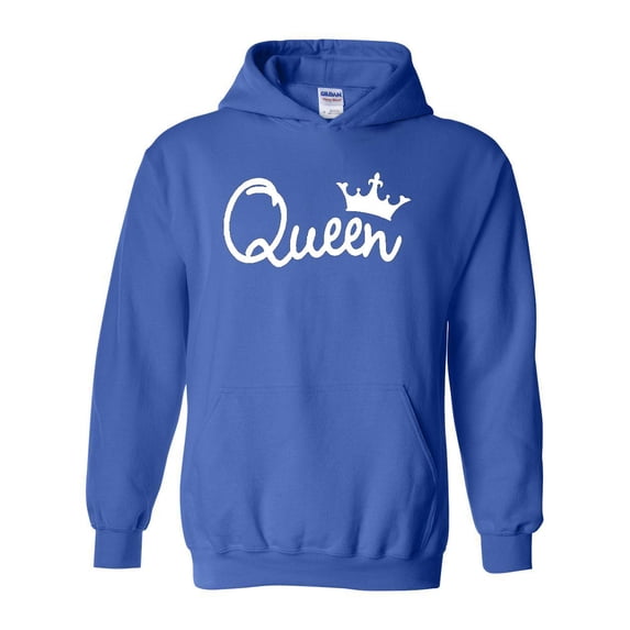 IWPF - Mens Sweatshirts and Hoodies, up to Size 5XL - Queen Crown
