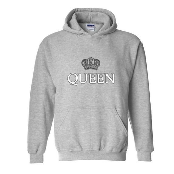 IWPF - Mens Sweatshirts and Hoodies, up to Size 5XL - Queen Crown