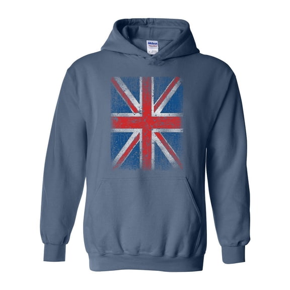 IWPF - Mens Sweatshirts and Hoodies, up to Size 5XL - Union Jack British Flag