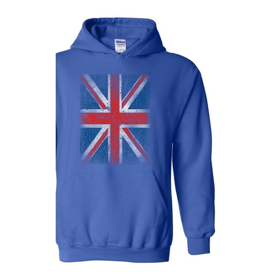 IWPF - Mens Sweatshirts and Hoodies, up to Size 5XL - Union Jack British Flag