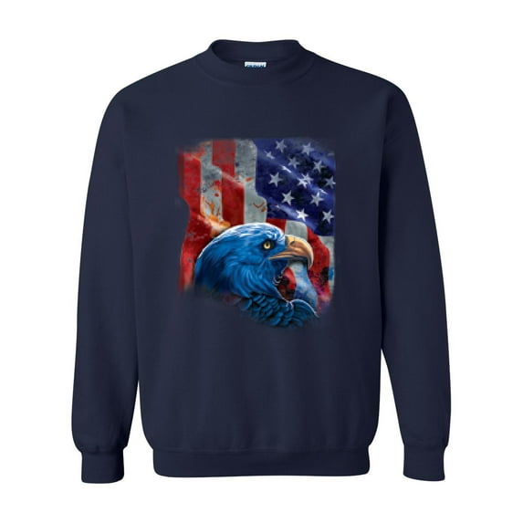 IWPF - Plus Sweatshirts and Hoodies - American Flag 4th of July