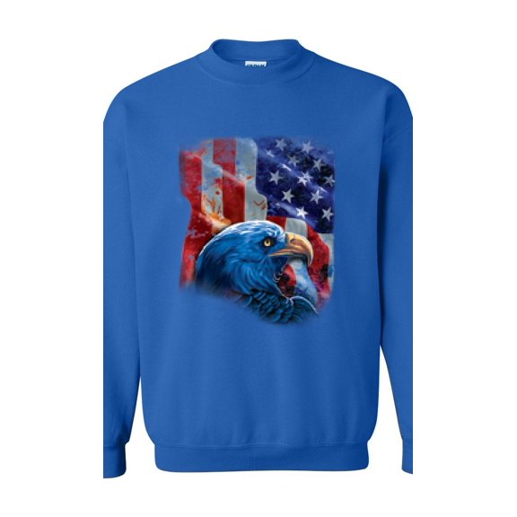 IWPF - Plus Sweatshirts and Hoodies - American Flag 4th of July