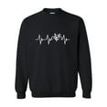 thumbnail image 1 of IWPF - Women Sweatshirts and Hoodies - Bicycle Heartbeat, 1 of 5