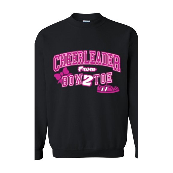IWPF - Women Sweatshirts and Hoodies - Cheerleader Bow 2 Toe