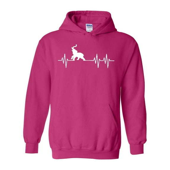IWPF - Women Sweatshirts and Hoodies - Elephant Heartbeat