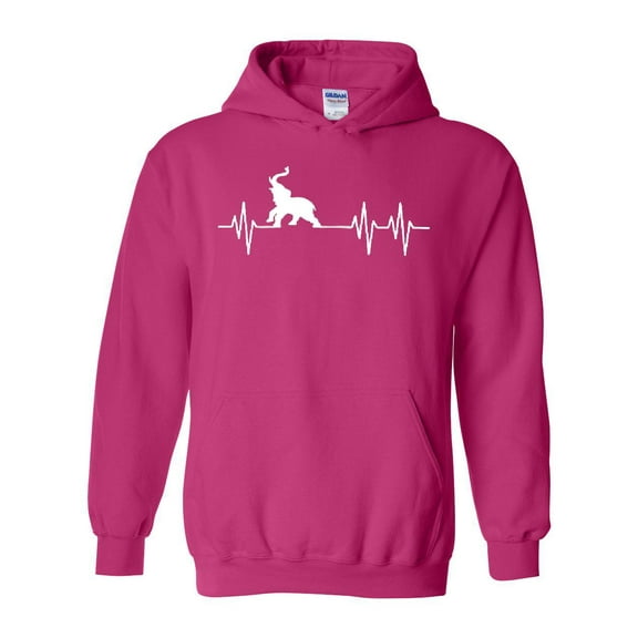 IWPF - Women Sweatshirts and Hoodies - Elephant Heartbeat