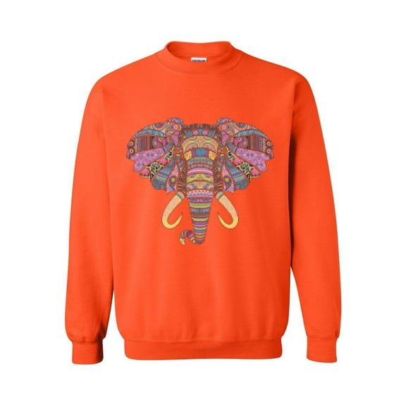 IWPF - Women Sweatshirts and Hoodies - Elephant Mosaic
